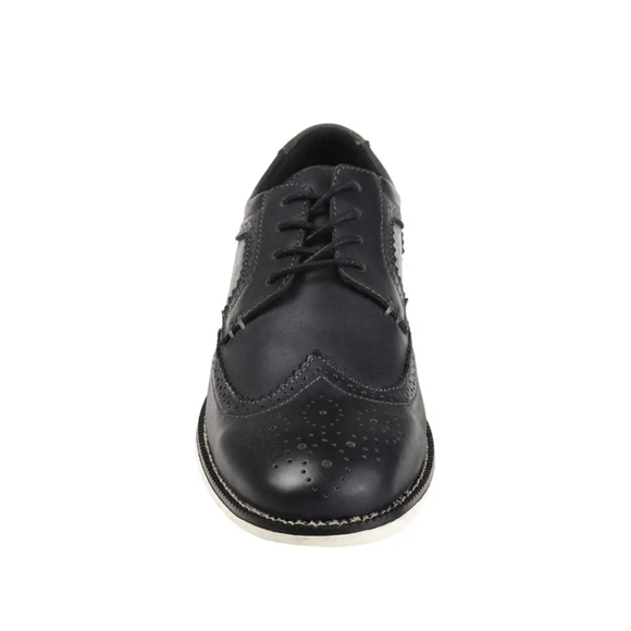$FINAL$ Leather Wingtip Oxford in Black NEW - Picture 3 of 13